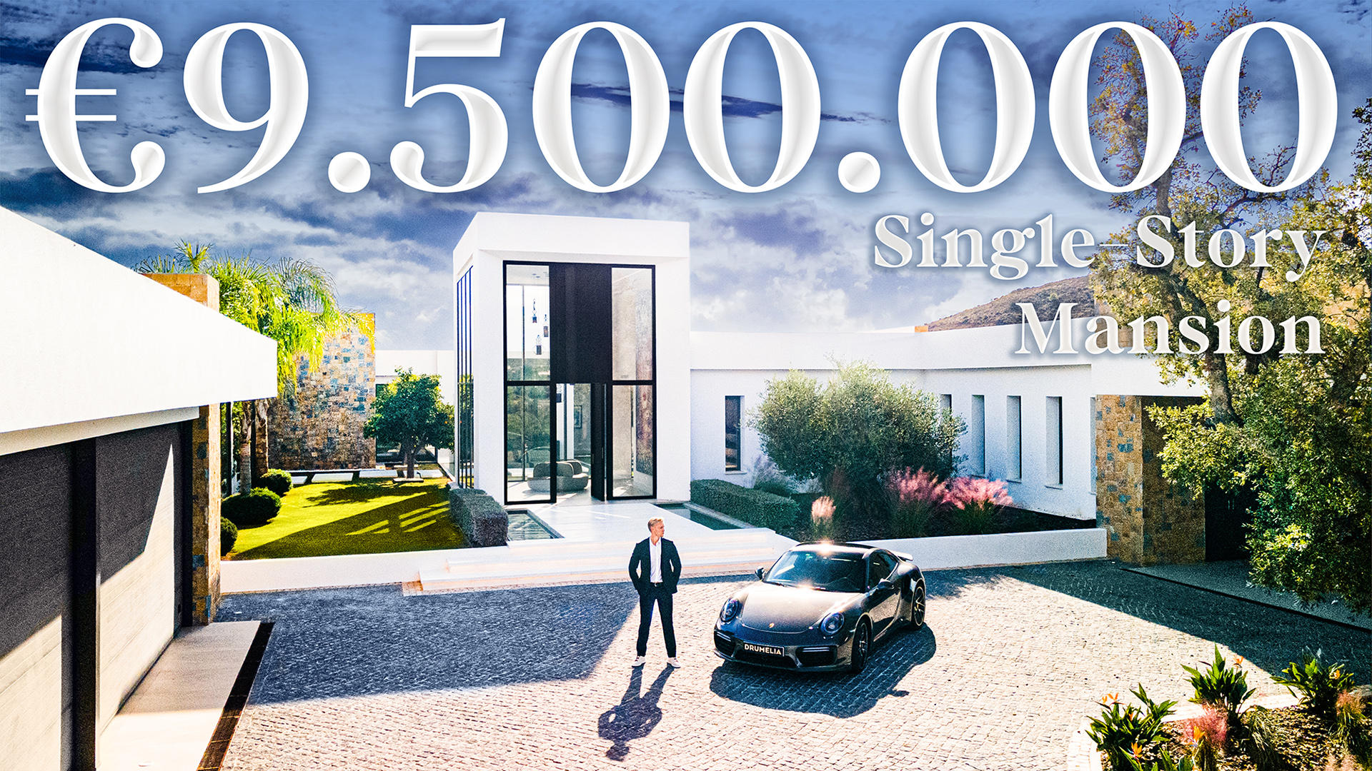Inside €9.500.000 Single-Story Frontline Golf Modern Mega-Mansion in Marbella | Drumelia marbella club villa calma