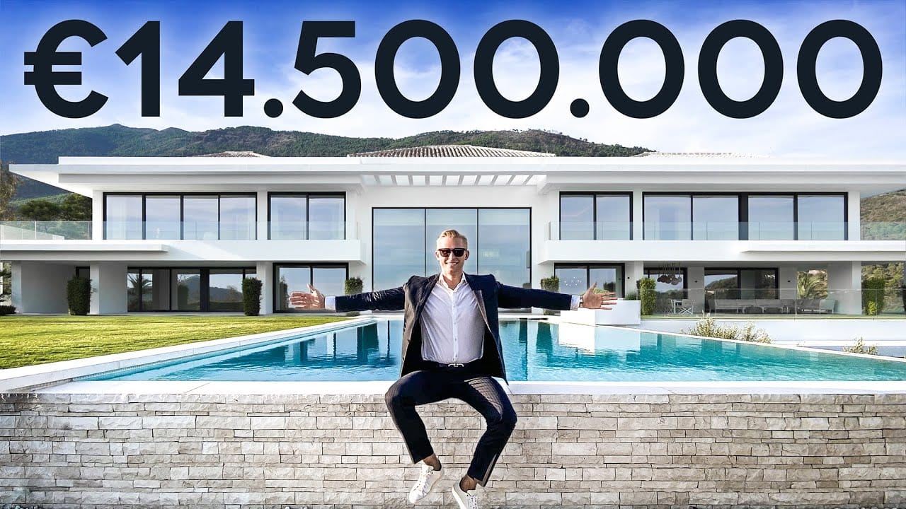 Innenansicht der Villa Ibiza Breeze für 14,5 Millionen Euro Moderne Villa in Zagaleta, Marbella